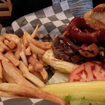 White Horse Tavern - Bourbon burger - tasty - Sports Bars Near Me - Harpers Ferry, West Virginia White Horse Tavern - Bourbon burger - tasty - Sports Bars Near Me - Harpers Ferry, West Virginia