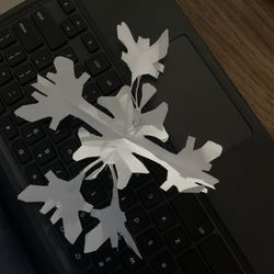 J Frank Dobie Junior High School - My snowflake