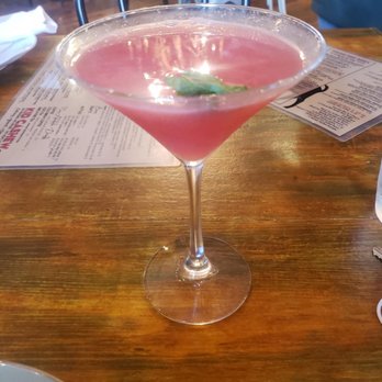 Kid Cashew - Yummy cosmo or martini not sure which - Mediterranean Near Me - Charlotte, North Carolina