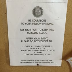 American Legion Post 604 Magellan Hall