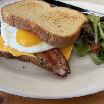 Blue Lava Cafe - Breakfast Sandwich self explanatory - Cafes Near Me - Capitola, California