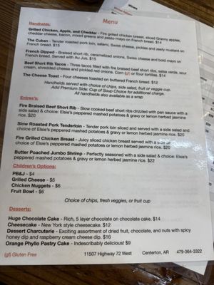 Menu photo 2 Langman Winery and Restaurant Centerton, AR Menu photo 2 Langman Winery and Restaurant Centerton, AR