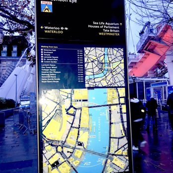 London Waterloo Station - 12/5/2018:  Walk out Waterloo Station-Find the London Eye three blocks away. - Train Stations Near Me - Lambeth, XGL