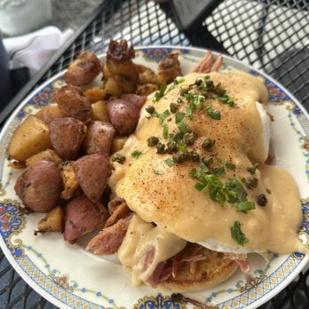 Ten/6 - Eggs Royale with potatoes. Potatoes were pretty spicy for us but if you like Cajun try them! - Breakfast & Brunch Near Me - Coeur d'Alene, Idaho Ten/6 - Eggs Royale with potatoes. Potatoes were pretty spicy for us but if you like Cajun try them! - Breakfast & Brunch Near Me - Coeur d'Alene, Idaho