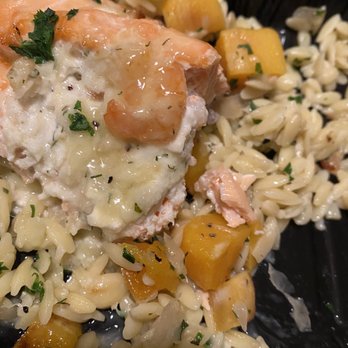 Alma Kitchen - Brie and crab stuffed salmon - Breakfast & Brunch Near Me - Grosse Pointe Park, Michigan