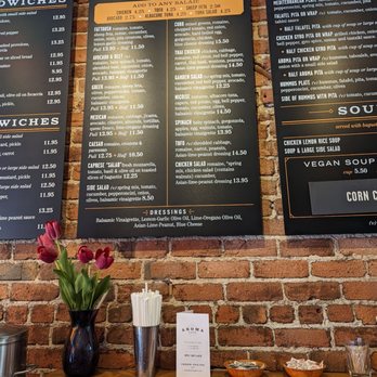 Aroma Cafe - Salad menu - Coffee & Tea Near Me - San Rafael, California