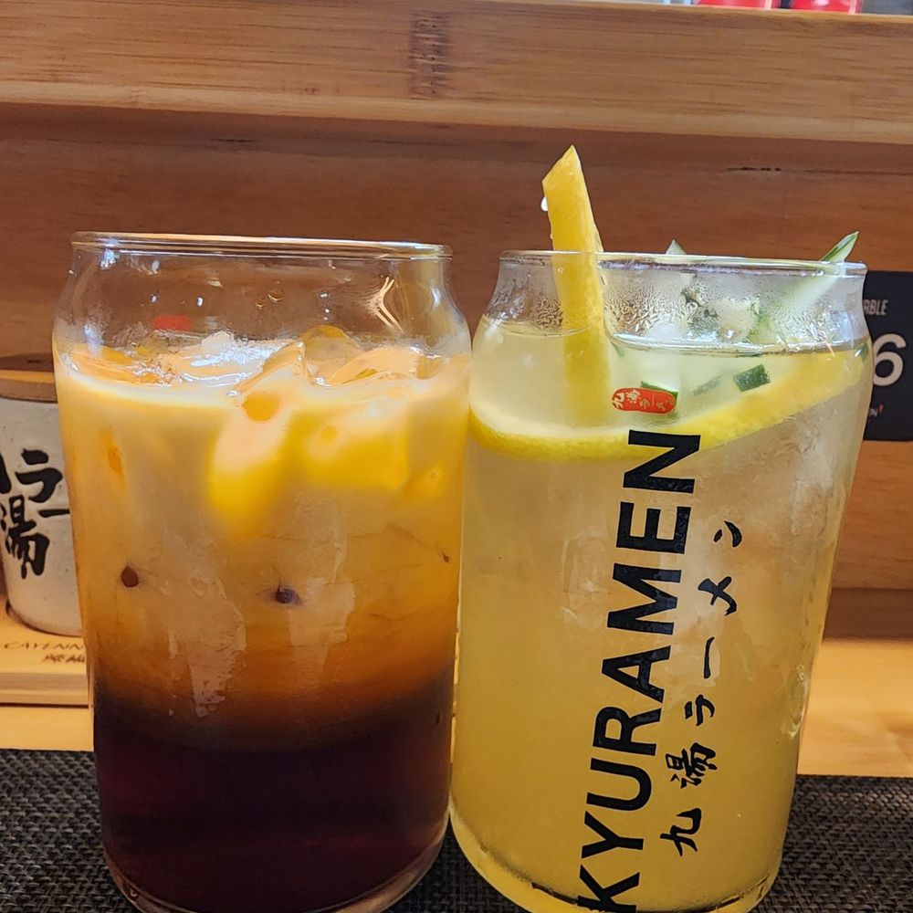Kyuramen - Brookline - Thai tea & cucumber lemonade - Ramen Near Me - Brookline, Massachusetts Kyuramen - Brookline - Thai tea & cucumber lemonade - Ramen Near Me - Brookline, Massachusetts