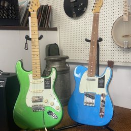 Cool guitars at the fret house Cool guitars at the fret house