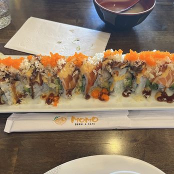 Momo Sushi - Lion roll - Sushi Bars Near Me - Alexandria, Virginia Momo Sushi - Lion roll - Sushi Bars Near Me - Alexandria, Virginia