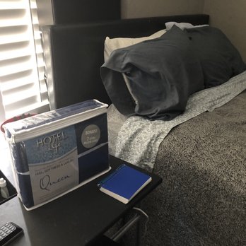 RE House Cleaning - Clean sheets next to bed ignored dirty sheets  used to make bed by Joan. - Home Cleaning Near Me