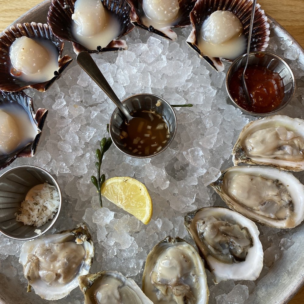 Salt Traders Zilker - Peruvian Scallops and Variety of East Coast Oysters - Seafood Near Me - Austin, Texas Salt Traders Zilker - Peruvian Scallops and Variety of East Coast Oysters - Seafood Near Me - Austin, Texas