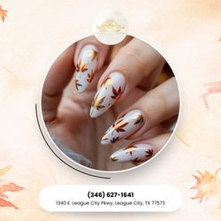 E Luxe Nail Spa - Your nails called, they want an autumn makeover!  Answer their call by booking an appointment with us today!