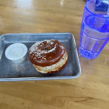 Easy Tiger - South Lamar - Salted Pretzel Bagel - Bakeries Near Me - Austin, Texas Easy Tiger - South Lamar - Salted Pretzel Bagel - Bakeries Near Me - Austin, Texas
