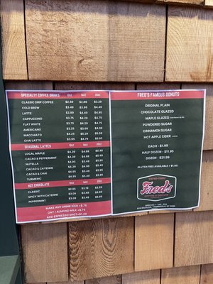 Fred's Coffee & Donuts by null