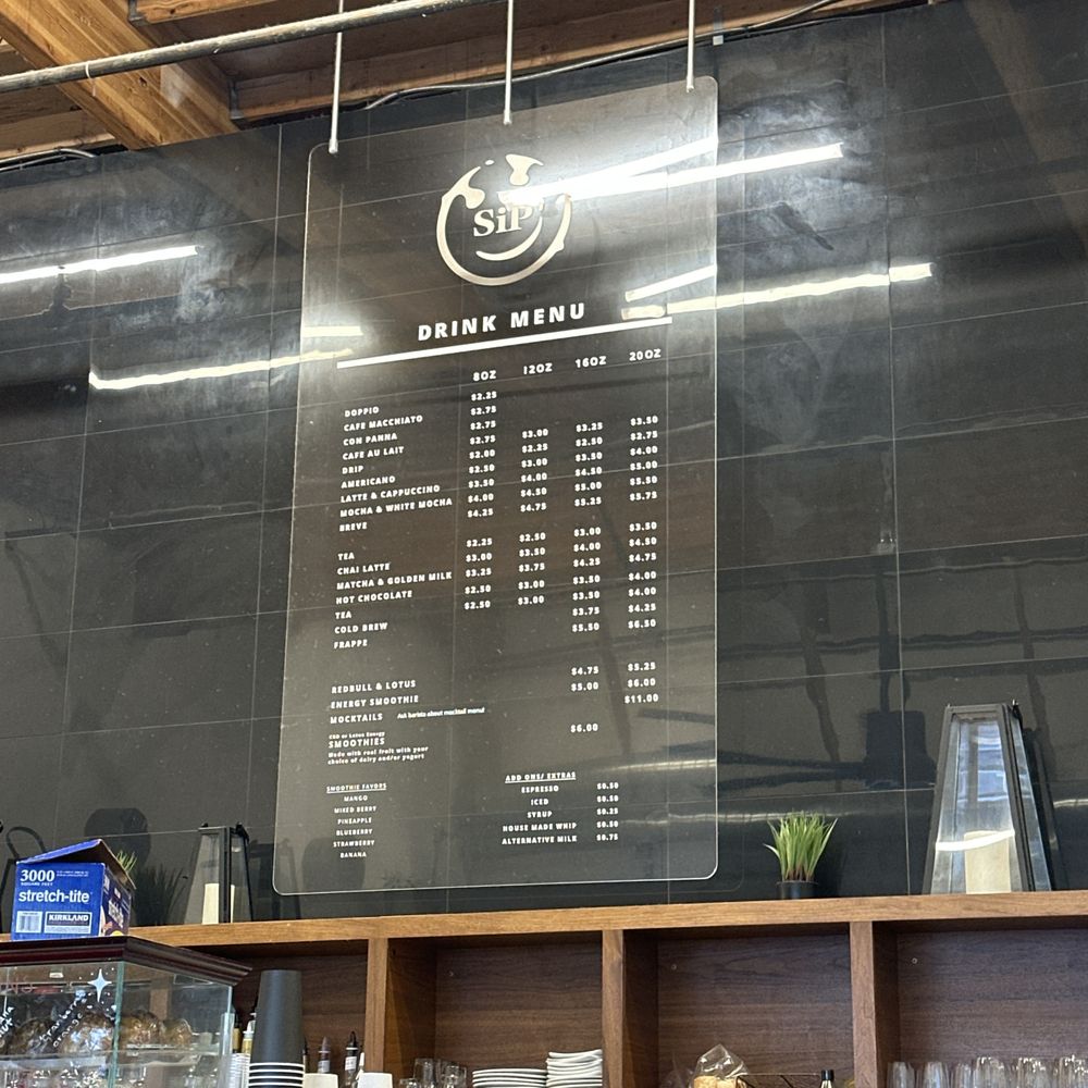 Sip Coffee Lounge - Coffee menu - Coffee & Tea Near Me - Anchorage, Alaska Sip Coffee Lounge - Coffee menu - Coffee & Tea Near Me - Anchorage, Alaska