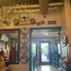 Duffy's Garage & Grille - Hall view leading to the back patio