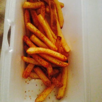 Wahoo's Fish Taco - Cajun fries. Tasty but they only put in a ration size serving. - Mexican Near Me - Orange, California Wahoo's Fish Taco - Cajun fries. Tasty but they only put in a ration size serving. - Mexican Near Me - Orange, California
