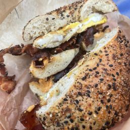 Bacon egg cheese Bacon egg cheese