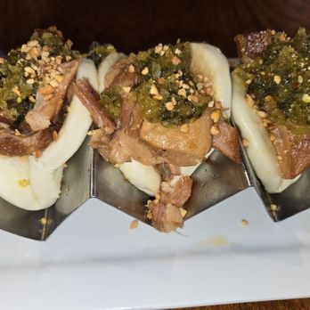 Wicked Bao - Braised pork belly bao, great flavor. - Asian Fusion Near Me - Fernandina Beach, Florida Wicked Bao - Braised pork belly bao, great flavor. - Asian Fusion Near Me - Fernandina Beach, Florida