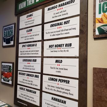 Wingstop - Inside - Chicken Wings Near Me - Pleasanton, California