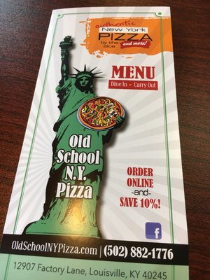 Menu photo 6 Old School NY Pizza Louisville, KY Menu photo 6 Old School NY Pizza Louisville, KY