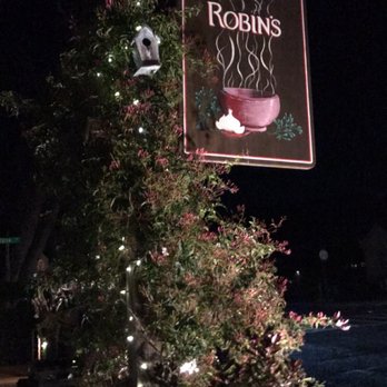 Robins Restaurant - Robin outer decor - New American Near Me - Cambria, California Robins Restaurant - Robin outer decor - New American Near Me - Cambria, California