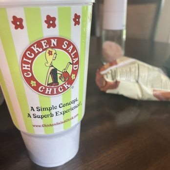 Chicken Salad Chick - Large Watermelon Tea - Sandwiches Near Me - Woodstock, Georgia Chicken Salad Chick - Large Watermelon Tea - Sandwiches Near Me - Woodstock, Georgia