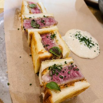 Ernest - Wagyu Beef Sando, February 2022 Menu - New American Near Me - San Francisco, California Ernest - Wagyu Beef Sando, February 2022 Menu - New American Near Me - San Francisco, California