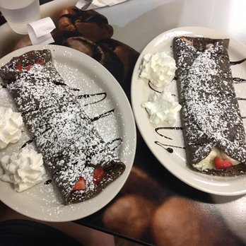 Capriccio Cafe - GF Nutella and strawberries  GF Pasticcio - Cafes Near Me - Destin, Florida