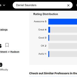 Accent Reduction and ESL for Business - Daniel Saunders, Professor of English and Public Speaking - RateMyProfessors.com