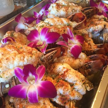 Chef Wesley Brage - Grilled Florida Lobster Tail w/Drawn Butter - Personal Chefs Near Me - Islamorada, Florida Chef Wesley Brage - Grilled Florida Lobster Tail w/Drawn Butter - Personal Chefs Near Me - Islamorada, Florida