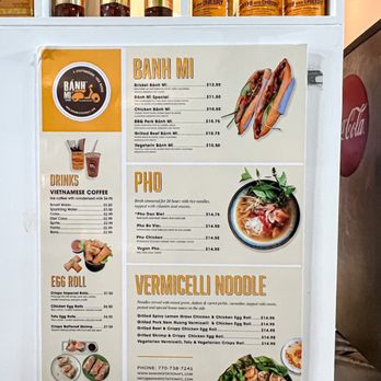 Banh Mi Station - Menu - Street Vendors Near Me - Atlanta, Georgia