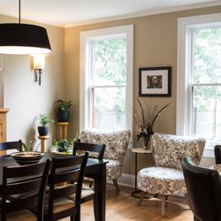 MR Planners - Fort Wayne Historic Home Kitchen and living remodel  with Pella wood windows and custom trimwork