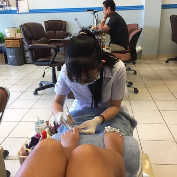 Garden Nails - Off with the old.... On with da new Gel! - Nail Salons Near Me - Kapolei, Hawaii
