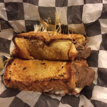 All About the Cheese - Philly on Texas Toast (they were out of rolls) - Food Trucks Near Me