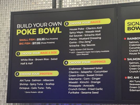 Menu photo 2 Big Eye Poke Corona, CA