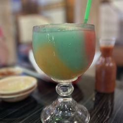 El Sombrero Mexican Restaurant - Rainbow Margarita