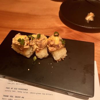 SUSHI-SAN - Spicy Tuna Aburi - Sushi Bars Near Me - Chicago, Illinois SUSHI-SAN - Spicy Tuna Aburi - Sushi Bars Near Me - Chicago, Illinois