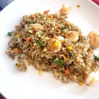 Kozy Kitchen - "Meh" Shrimp Fried Rice - You Can Count the Shrimp" - $13.99 - Sushi Bars Near Me - San Angelo, Texas