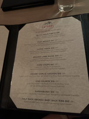 Menu photo 1 Morrison's Restaurant and Bar Mammoth Lakes, CA