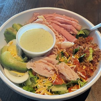 The Bar Olathe - Chef salad with jalapeño cilantro ranch dressing - Sports Bars Near Me - Olathe, Kansas The Bar Olathe - Chef salad with jalapeño cilantro ranch dressing - Sports Bars Near Me - Olathe, Kansas
