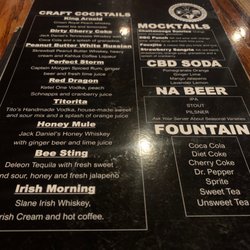 Diamond Billiard Club - Back Menu