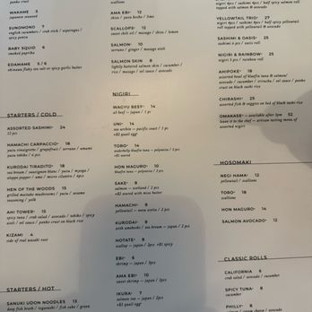 Harumi - Top of menu page 1 - Japanese Near Me - Phoenix, Arizona Harumi - Top of menu page 1 - Japanese Near Me - Phoenix, Arizona
