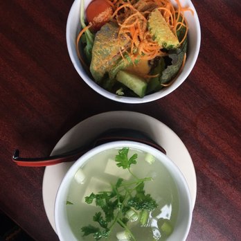 Monsoon Siam - Soup or salad accompany lunch entrees. - Thai Near Me - Charlottesville, Virginia Monsoon Siam - Soup or salad accompany lunch entrees. - Thai Near Me - Charlottesville, Virginia