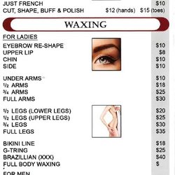 Fresh Nails and Footspa - Pricelist (Oct 2016)