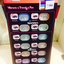 Opticana Family Eyewear Store - Contact lenses in multiple colours
