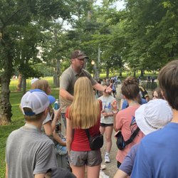 Monumental Tours - Brian, our tour director, giving a tour on the National Mall