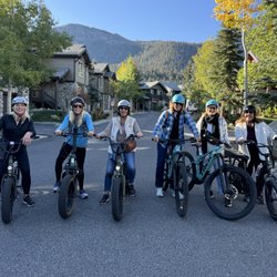 Black Tie Ski & Bike Rentals - Getting ready to head out