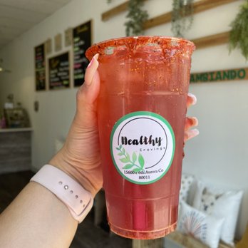 Healthy cravings - Chile tajin drink - Juice Bars & Smoothies Near Me - Denver, Colorado Healthy cravings - Chile tajin drink - Juice Bars & Smoothies Near Me - Denver, Colorado