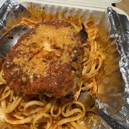 Lame chicken parmigiana Lame chicken parmigiana